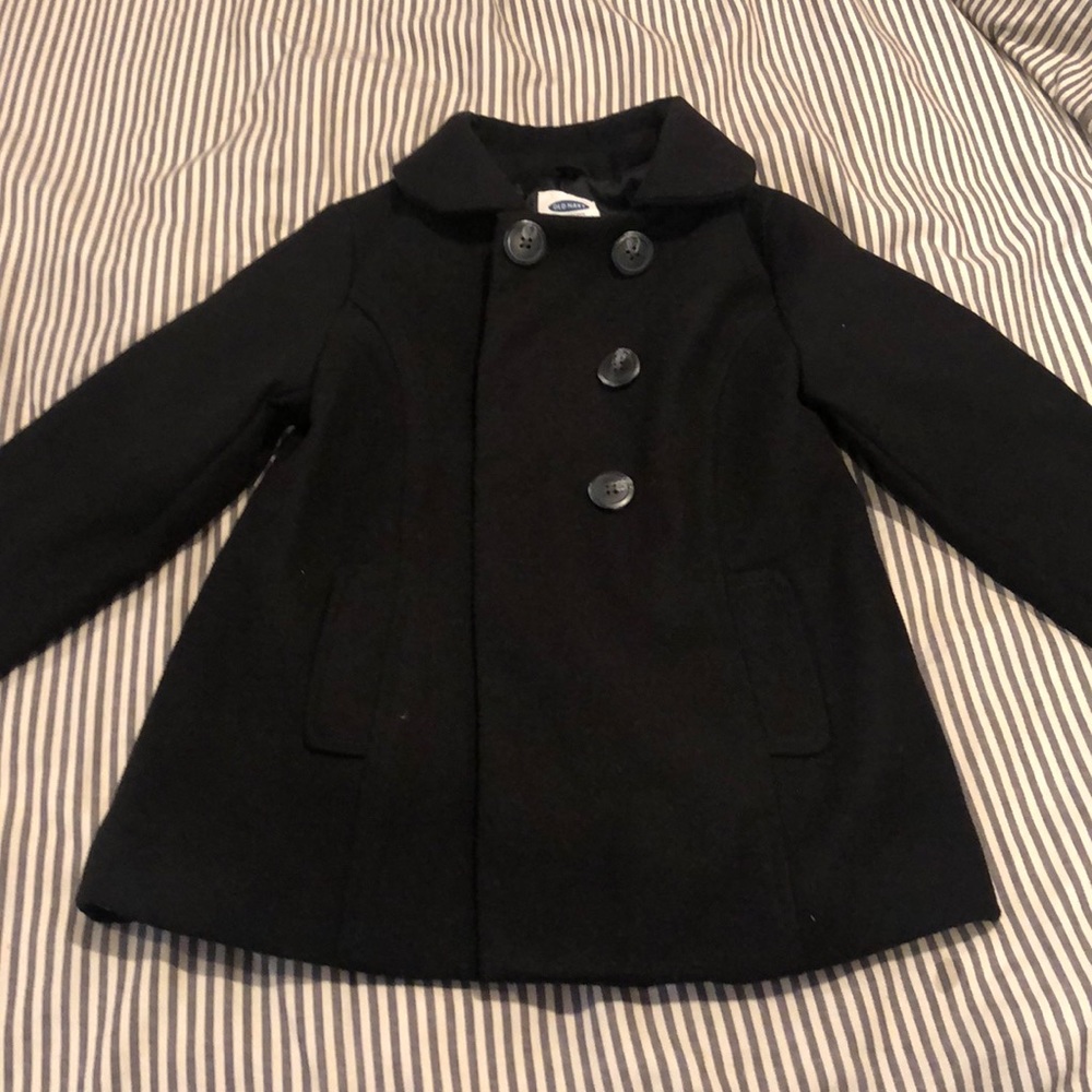 Black girls pea coat